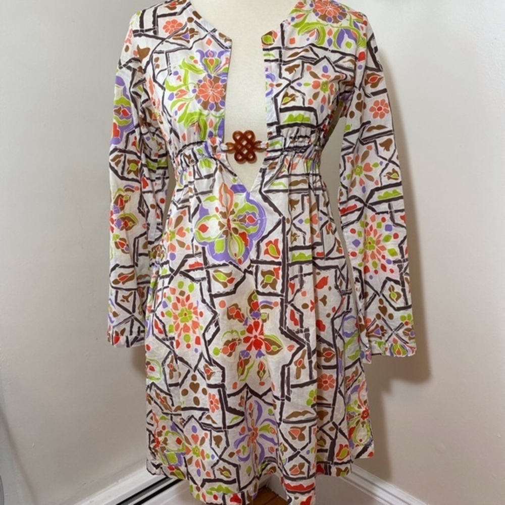 DVF beach dress/swim cover-up EUC size sma…